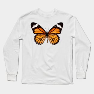 Monarch butterfly sticker Long Sleeve T-Shirt